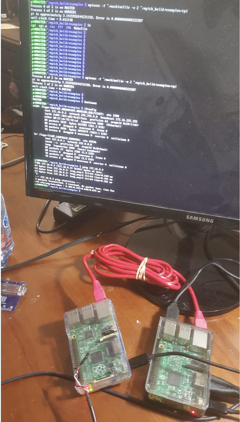 Raspberry Pi cluster