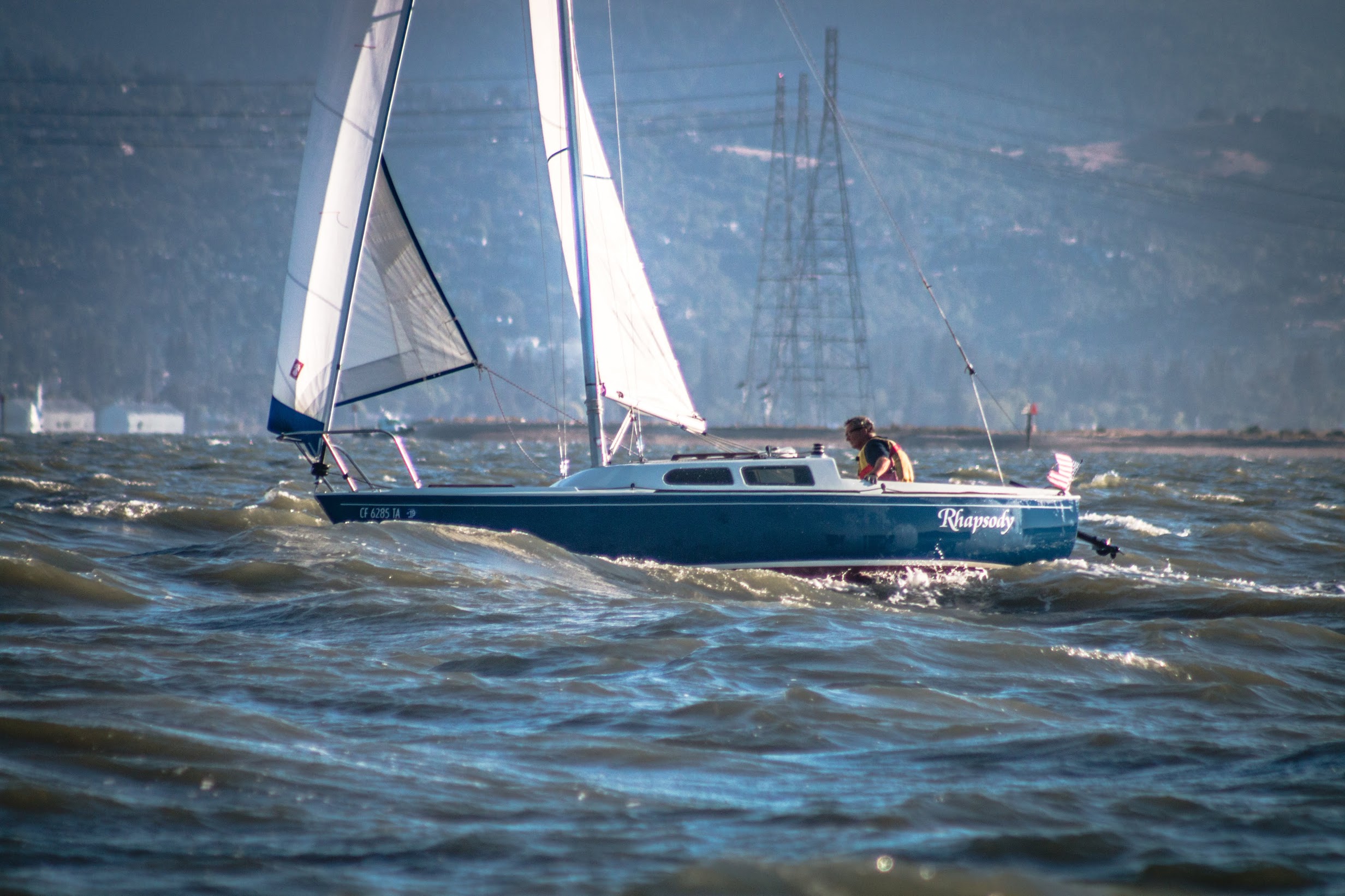 santana 22 in a race